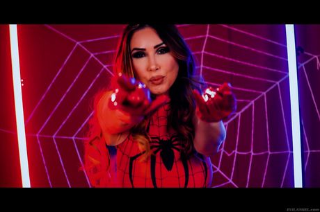 Busty Asian MILF Kianna Dior gets her face covered in cum after a hot 3some