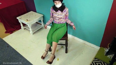 Japanese amateur teen strips off and bares her tiny tits and pussy